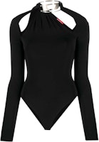 (Women) DIESEL FW23 Black Stretch Cutout Long Sleeve Jumpsuit. A117090ALAD-9XX (Women) DIESEL FW23 Black Stretch Cutout Long Sleeve Jumpsuit. A117090ALAD-9XX