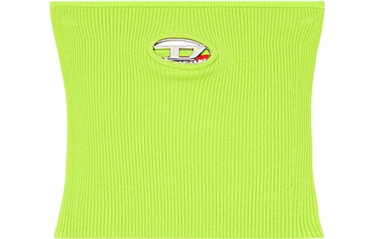 Order (W) 디젤 FW23 그린 스트랩리스 탑 메탈 로고 오벌 D 시리즈 A130190DLAX-5KB