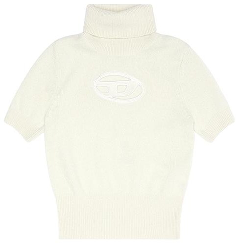 women-diesel-fw-23-oval-d-logo-cream-high-neck-knit-sweater-short-sleeve-top-a067130-kcae-5-km