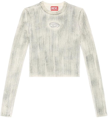 (Women) DIESEL FW23 Oval D Logo Cutout Long Sleeve T-Shirt Light Gray. A126080LIAK-9CY Buy (Women) DIESEL FW23 Oval D Logo Cutout Long Sleeve T-Shirt Light Gray. A126080LIAK-9CY