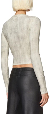 (Women) DIESEL FW23 Oval D Logo Cutout Long Sleeve T-Shirt Light Gray. A126080LIAK-9CY Shop (Women) DIESEL FW23 Oval D Logo Cutout Long Sleeve T-Shirt Light Gray. A126080LIAK-9CY