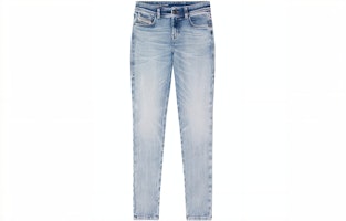 (Women) DIESEL FW23 SLANDY Slim Fit Vintage Washed Blue Denim Jeans. A0530209G18-01 (Women) DIESEL FW23 SLANDY Slim Fit Vintage Washed Blue Denim Jeans. A0530209G18-01