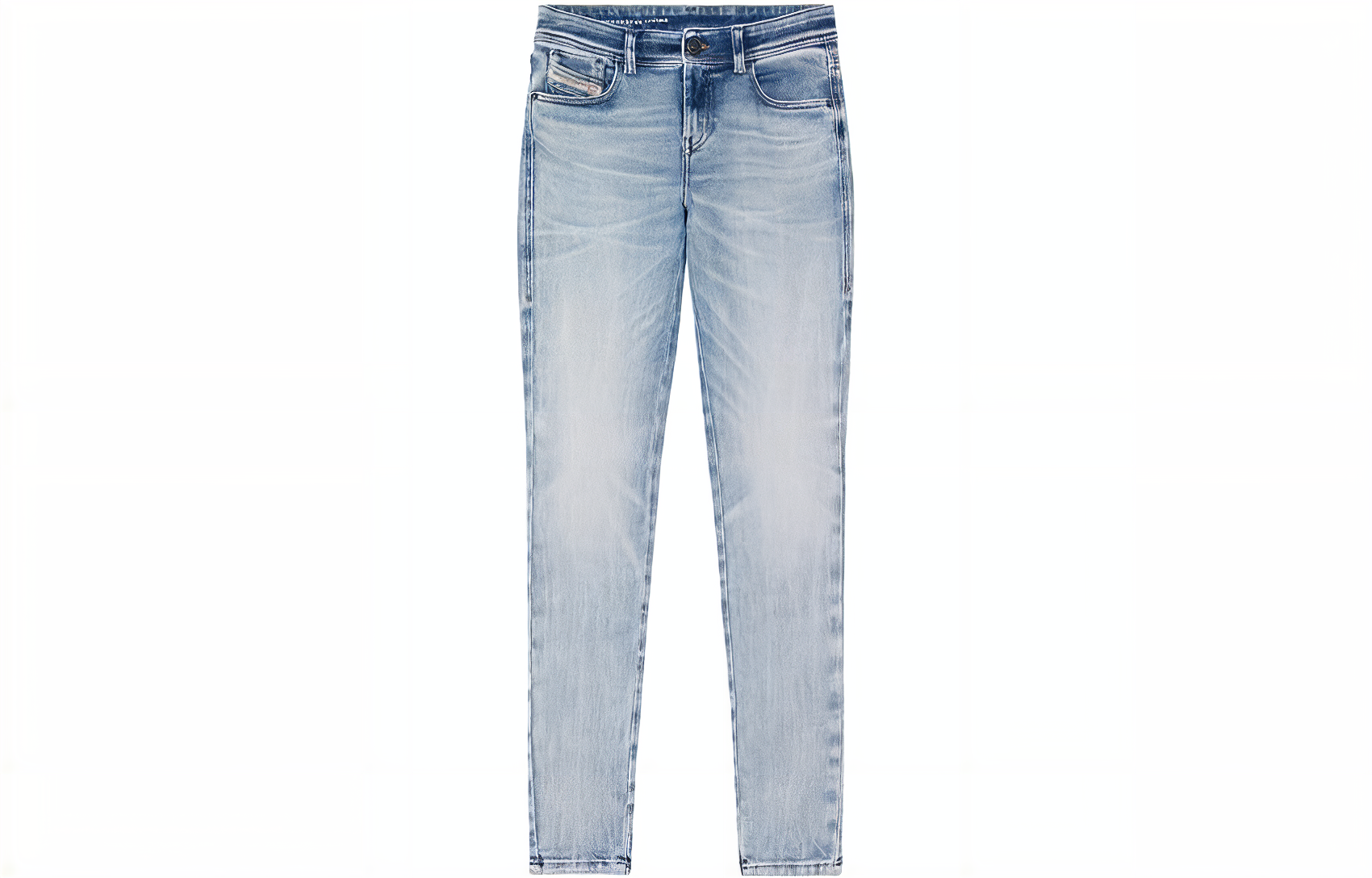 Order (W) DIESEL FW23 SLANDY スリムフィット ヴィンテージウォッシュ ブルーデニムジーンズ A0530209G18-01