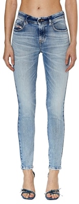 (W) DIESEL FW23 SLANDY スリムフィット ヴィンテージウォッシュ ブルーデニムジーンズ A0530209G18-01 Shop (W) DIESEL FW23 SLANDY スリムフィット ヴィンテージウォッシュ ブルーデニムジーンズ A0530209G18-01