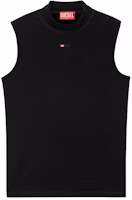 (Women) Diesel FW23 Slim-Fit Crewneck Tank Top Black Casual Minimalist Design A103970BLAN-9XX (Women) Diesel FW23 Slim-Fit Crewneck Tank Top Black Casual Minimalist Design A103970BLAN-9XX