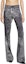 Lookbook (Women) DIESEL FW24 3D Print Slim Silk Flared Casual Pants - Black. A139830LIBA-9XXA