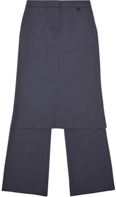 (Women) DIESEL FW24 Casual Minimalist Comfort Suit Pants in Dark Gray. A140050HJAB-98X Order (Women) DIESEL FW24 Casual Minimalist Comfort Suit Pants in Dark Gray. A140050HJAB-98X