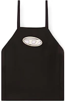 Order (W) DIESEL FW24 OVAL-D 系列 黑色極簡金屬標誌休閒背心 A143870PHAL-9XX