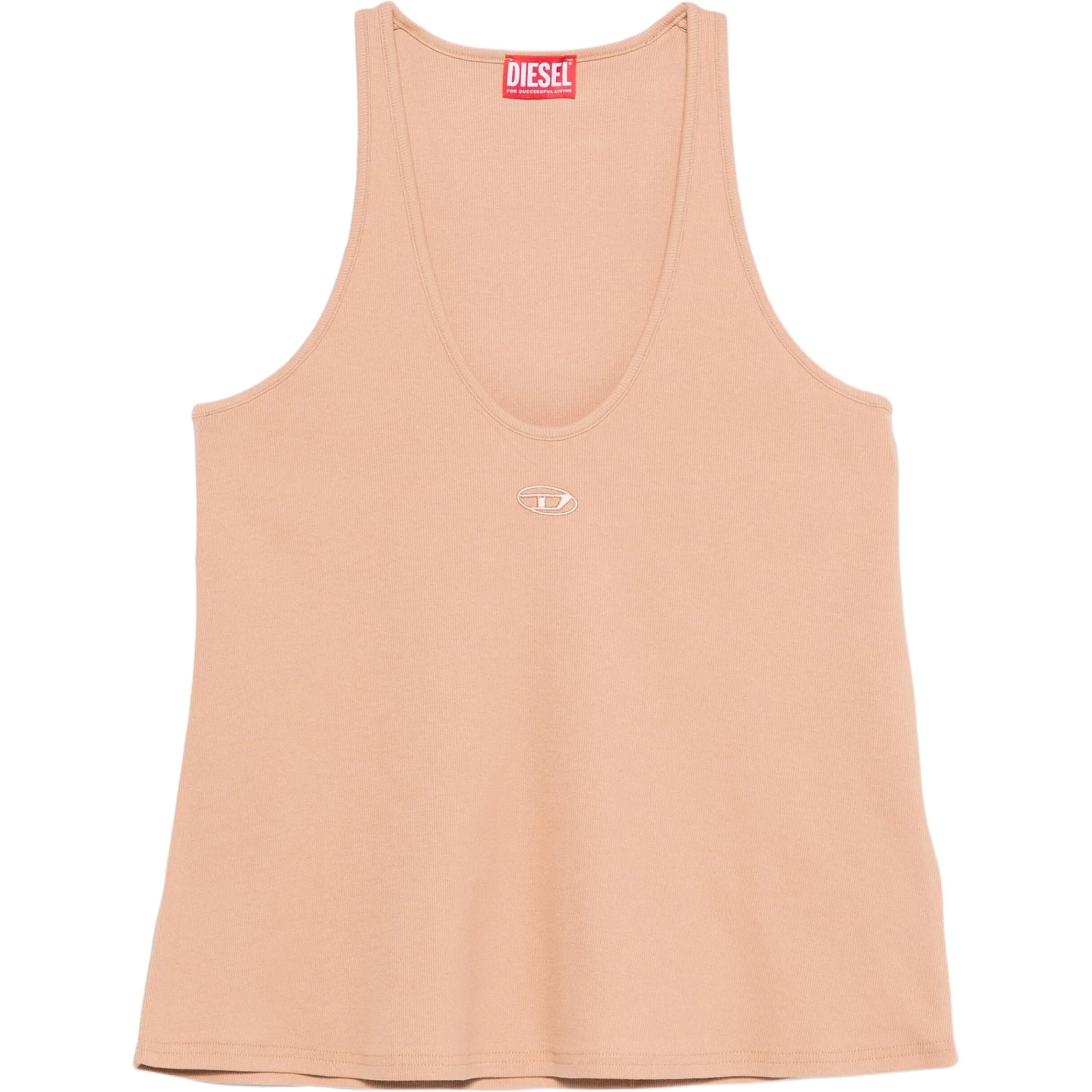 (Women) Diesel Logo Detailed Sleeveless Crewneck Tank Top Women A215730JEAI-7EK