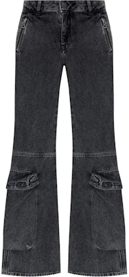 (W) DIESEL 灰色低腰喇叭牛仔裤拉链款 A147390CBD-H02 Order (W) DIESEL 灰色低腰喇叭牛仔裤拉链款 A147390CBD-H02