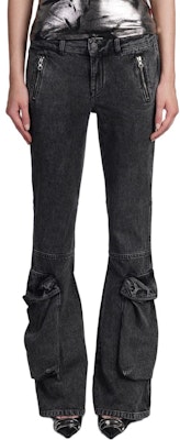 (W) DIESEL 灰色低腰喇叭牛仔裤拉链款 A147390CBD-H02 Lookbook (W) DIESEL 灰色低腰喇叭牛仔裤拉链款 A147390CBD-H02