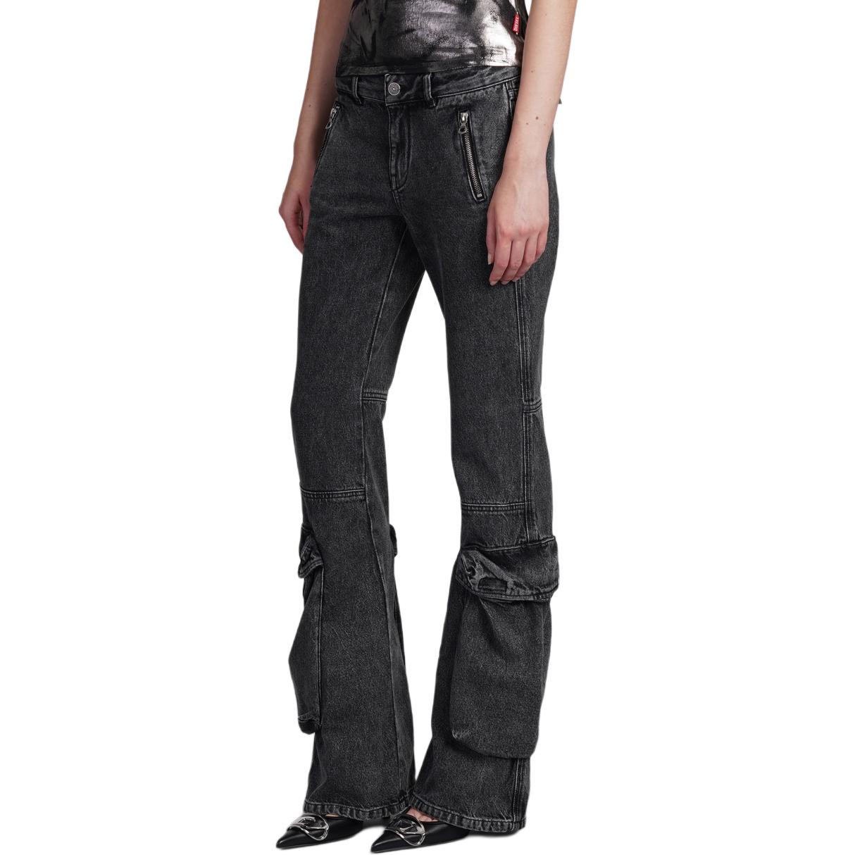 Purchase (W) DIESEL 灰色低腰喇叭牛仔裤拉链款 A147390CBD-H02