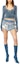 Lookbook (Women) DIESEL OVAL-D High-Waisted Embroidered Denim Shorts Blue A091960EMAG-01C
