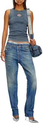 (Women) DIESEL OVAL-D Slim Fit Tank Top with Metal Logo Women’s Blue. A148170ANAH-8AT Lookbook (Women) DIESEL OVAL-D Slim Fit Tank Top with Metal Logo Women’s Blue. A148170ANAH-8AT