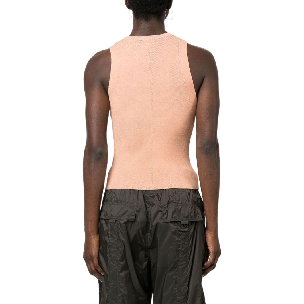 Shop (W) DIESEL 椭圆D SS23 珊瑚粉修身无袖挂脖背心 女款 A096210DLAX-3CM