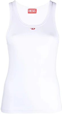 (Women) Diesel OVAL-D SS23 Solid Color Logo Tank Top A051040EJAI-100 Buy (Women) Diesel OVAL-D SS23 Solid Color Logo Tank Top A051040EJAI-100