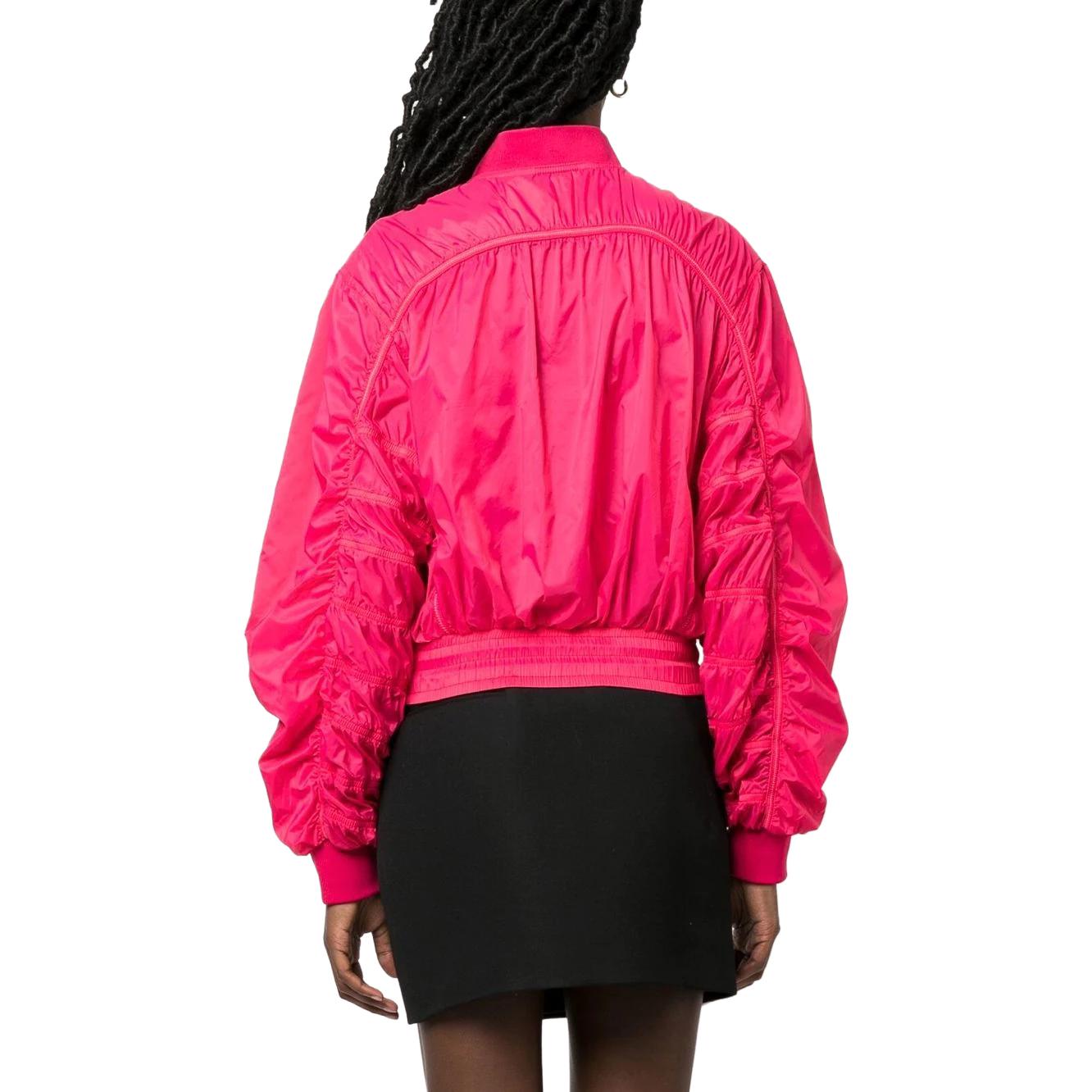 Shop (W) Diesel 粉色棒球領拉鍊長袖外套 A084500BIAM-38H