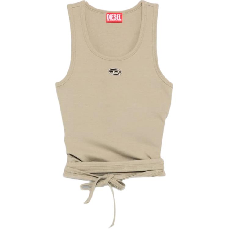 (Women) Diesel Pullover Logo Sleeveless Tank Top A210190EJAI5GD