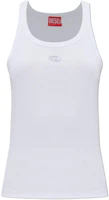(Women) Diesel Slim Fit Plain Tank Top with Logo A217200EJAI100 (Women) Diesel Slim Fit Plain Tank Top with Logo A217200EJAI100