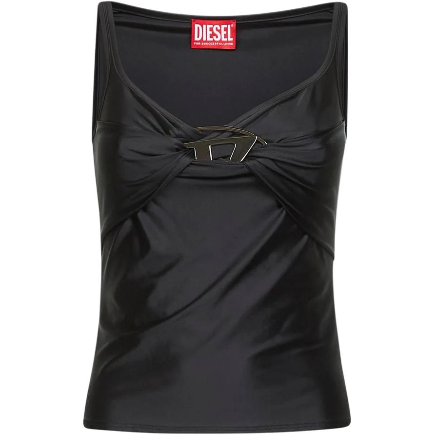(Women) Diesel Solid Color Sleeveless Tank Top A184290PKAT-9XX