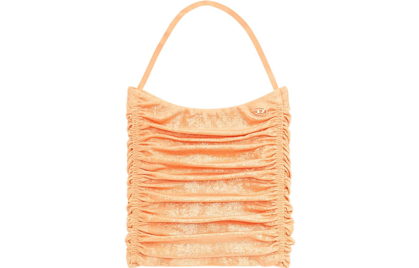 Order (W) DIESEL SS23 橙色修身抽绳露背吊带上衣 A084680AIJI-3CM