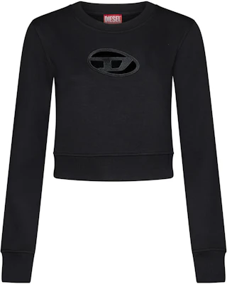 (W) DIESEL SS23 Sweater Pendek Hitam Logo Oval-D Lengan Panjang A099310GRAC9XX Buy (W) DIESEL SS23 Sweater Pendek Hitam Logo Oval-D Lengan Panjang A099310GRAC9XX