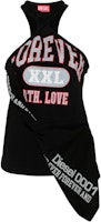 (Women) DIESEL SS24 Black Casual Vest with Alphanumeric Print. A129540WHAF-9XX (Women) DIESEL SS24 Black Casual Vest with Alphanumeric Print. A129540WHAF-9XX