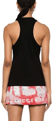 (W) DIESEL SS24 黑色字母印花休闲背心. A129540WHAF-9XX Shop (W) DIESEL SS24 黑色字母印花休闲背心. A129540WHAF-9XX