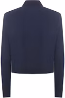 Lookbook (Women) DIESEL SS24 Black Long-Sleeve Colorblock Zipper Jacket. A121860CLAK9XXA