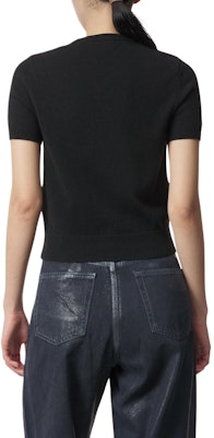 (Women) DIESEL SS24 OVAL-D Black Round-Neck Pullover Knit T-Shirt A130140GEAY-9XX Shop (Women) DIESEL SS24 OVAL-D Black Round-Neck Pullover Knit T-Shirt A130140GEAY-9XX