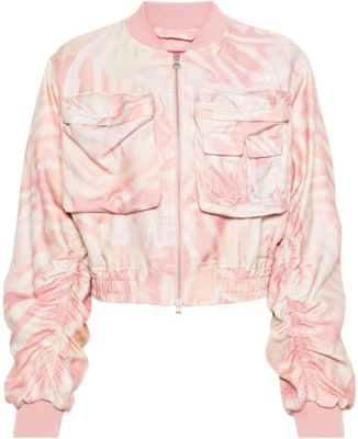 (W) DIESEL SS24 橢圓抽象印花粉色刺繡長袖外套 女裝 A122140WGAL3CIA Buy (W) DIESEL SS24 橢圓抽象印花粉色刺繡長袖外套 女裝 A122140WGAL3CIA