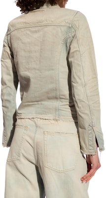 (W) DIESEL SS24 Oval-D Beige Jaket Lengan Panjang Kancing Wanita. A1144809H6001 Purchase (W) DIESEL SS24 Oval-D Beige Jaket Lengan Panjang Kancing Wanita. A1144809H6001