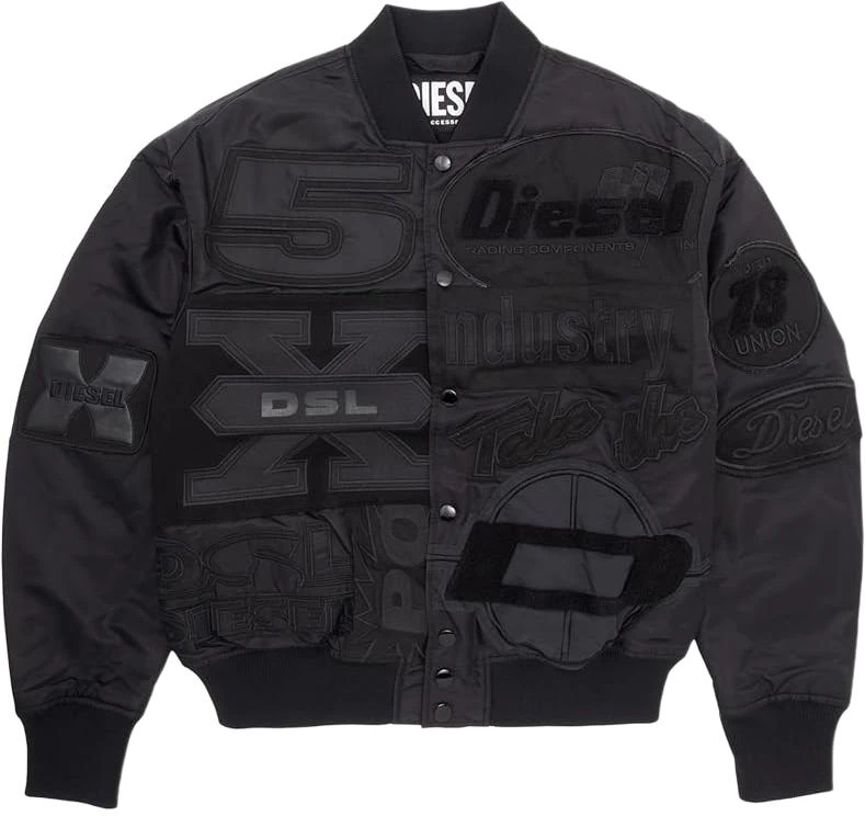 diesel-ss-25-logo-button-up-black-baseball-jacket-men-s-long-sleeve-a04982-rbbag-9-xx