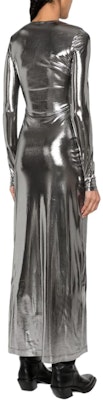 (W) DIESEL Wanita Silver Y2K Slim Fit Long Sleeve Pullover Dress. A120400THAG-9XX Shop (W) DIESEL Wanita Silver Y2K Slim Fit Long Sleeve Pullover Dress. A120400THAG-9XX