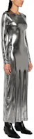 Purchase (W) DIESEL Wanita Silver Y2K Slim Fit Baju Pullover Lengan Panjang. A120400THAG-9XX