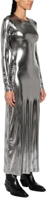 (W) DIESEL Wanita Silver Y2K Slim Fit Long Sleeve Pullover Dress. A120400THAG-9XX Purchase (W) DIESEL Wanita Silver Y2K Slim Fit Long Sleeve Pullover Dress. A120400THAG-9XX