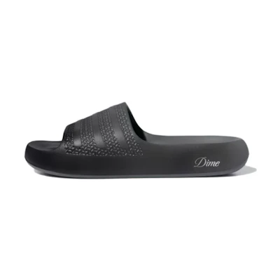 (W) Dime adidas Adilette Ayoon Slide 'Black Vista Grey'