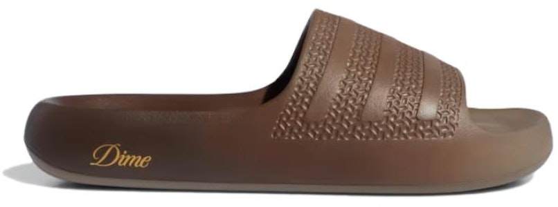 (W) Dime x adidas Adilette Ayoon 凉拖鞋 '简约棕' IG2043 Order (W) Dime x adidas Adilette Ayoon 凉拖鞋 '简约棕' IG2043