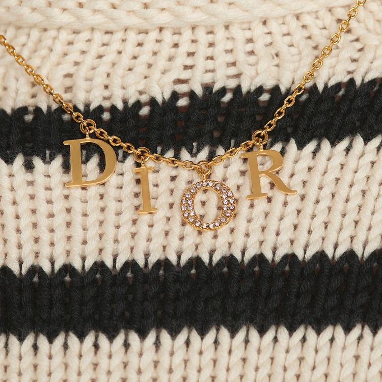 (Women) DIOR 25 Spring Evolution Gold-Plated Metal Necklace for Women N1308DVOCY-D301 圖 4