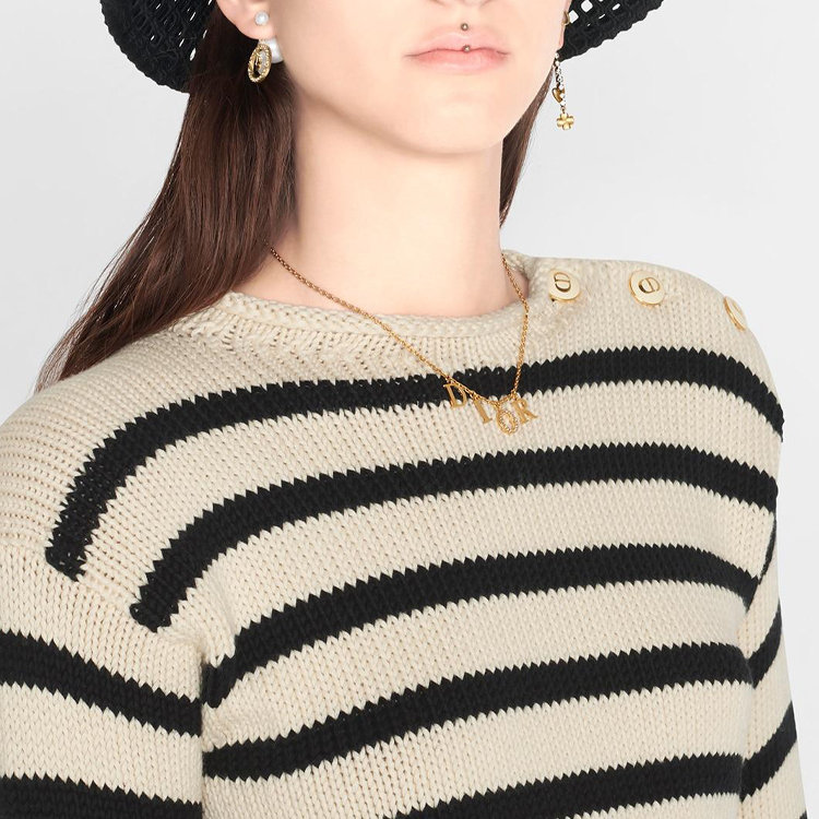 (Women) DIOR 25 Spring Evolution Gold-Plated Metal Necklace for Women N1308DVOCY-D301 圖 5