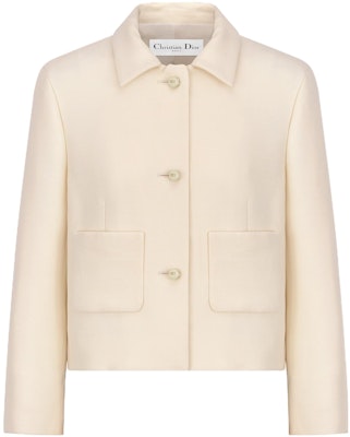 (Women) DIOR 30 Montaigne Wool Blend Single-Breasted Short Jacket Coat. 351V34A1166-X0200 Buy (Women) DIOR 30 Montaigne Wool Blend Single-Breasted Short Jacket Coat. 351V34A1166-X0200