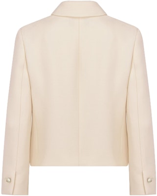 (Women) DIOR 30 Montaigne Wool Blend Single-Breasted Short Jacket Coat. 351V34A1166-X0200 1