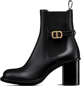 (W) Dior 30 モンテーニュ アンクルブーツ (黒×金) KCI950VSO_S900 Buy (W) Dior 30 モンテーニュ アンクルブーツ (黒×金) KCI950VSO_S900