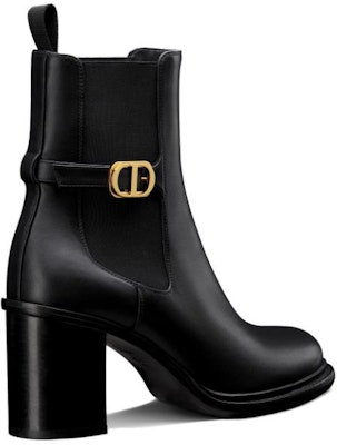 (Women) Dior 30 Montaigne Calfskin Ankle Boot 'Black Gold' KCI950VSO_S900 Lookbook (Women) Dior 30 Montaigne Calfskin Ankle Boot 'Black Gold' KCI950VSO_S900