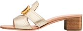 Buy (W) Dior 30 Montaigne Tumit Blok Kulit CD Logo Slide 'Emas' KCQ270LNC_S52K