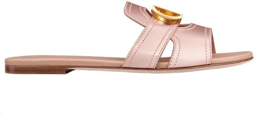 (W) Dior 30 Montaigne Sandalia Piel de Ternera Logo CD 'Rosa' KCQ266LNC_S70K Order (W) Dior 30 Montaigne Sandalia Piel de Ternera Logo CD 'Rosa' KCQ266LNC_S70K