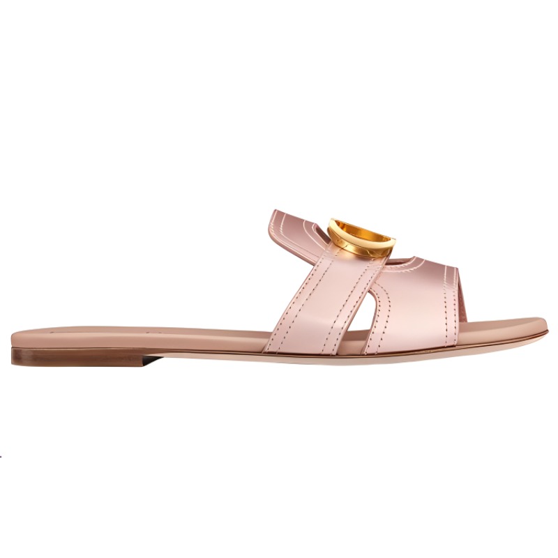 Order (W) Dior 30 Montaigne Kalbsleder CD Logo Slide ''Rosa'' KCQ266LNC_S70K