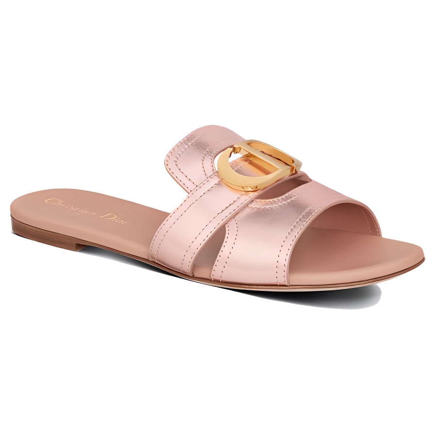 Lookbook (W) Dior 30 Montaigne Kalbsleder CD Logo Slide ''Rosa'' KCQ266LNC_S70K