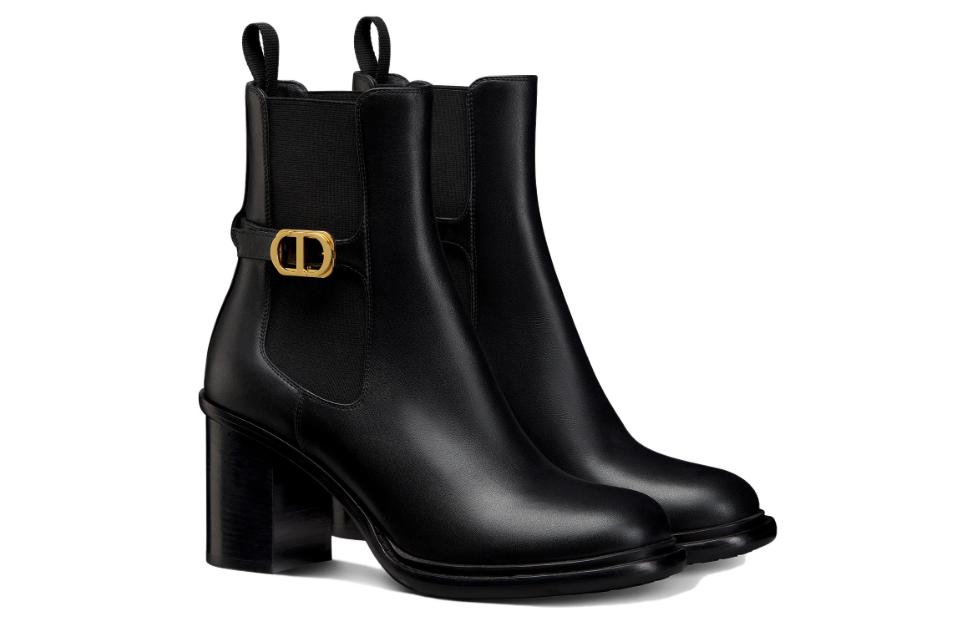 Order (W) Dior 30 Montaigne Chelsea Stiefeletten aus Kalbsleder ''Schwarz'' KDI950VSO_S900
