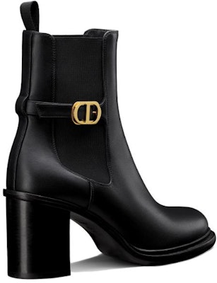 (W) Dior 30 Montaigne 小牛皮切尔西靴 '黑色' KDI950VSO_S900 Lookbook (W) Dior 30 Montaigne 小牛皮切尔西靴 '黑色' KDI950VSO_S900